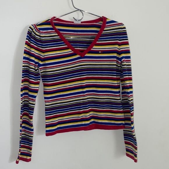 Vintage Tommy jeans striped sweater - Picture 1 of 3